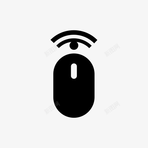 无线鼠标锁网络图标svg_新图网 https://ixintu.com 安全 密码 无线鼠标 网络 网络鼠标 锁