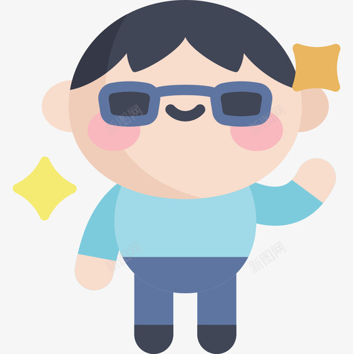 太阳镜旅行人士2平装图标svg_新图网 https://ixintu.com 人士 太阳镜 平装 旅行