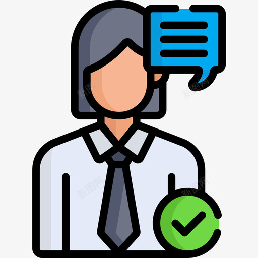 政客投票选举3直系肤色图标svg_新图网 https://ixintu.com 投票 政客 直系 肤色 选举
