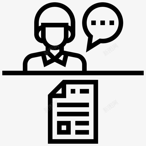 应聘者申请面试图标svg_新图网 https://ixintu.com 业务招聘热线 应聘者 招聘 申请 面试