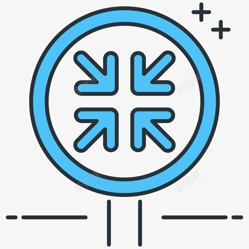 蓝色区域皇家战斗2线性颜色图标svg_新图网 https://ixintu.com 区域 战斗 皇家 线性 蓝色 颜色