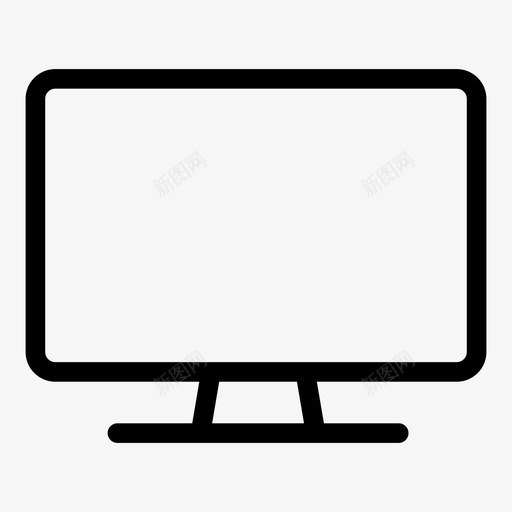 imac苹果电脑图标svg_新图网 https://ixintu.com imac 台式机 技术 电脑 苹果