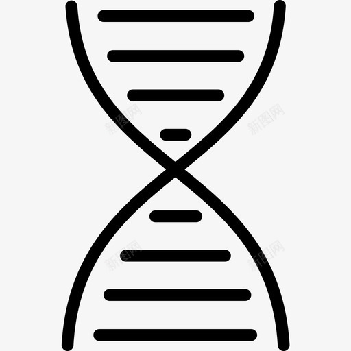 Dna医用130固体图标svg_新图网 https://ixintu.com Dna 医用130 固体