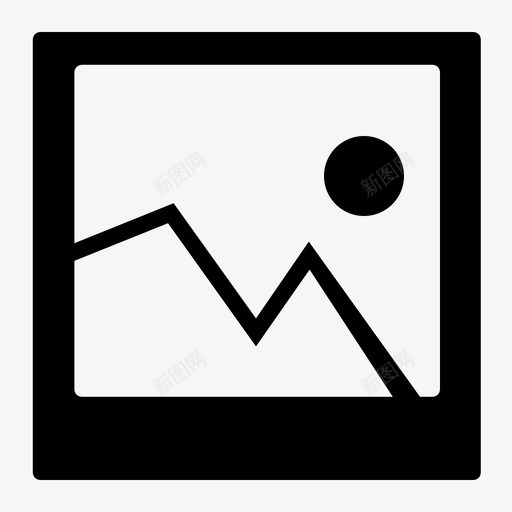 画廊相册封面图标svg_新图网 https://ixintu.com 封面 文件 照片 画廊 相册 设备业务