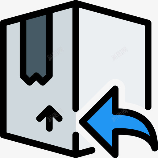 包装发货交付11线性颜色图标svg_新图网 https://ixintu.com 包装 发货交付11 线性颜色