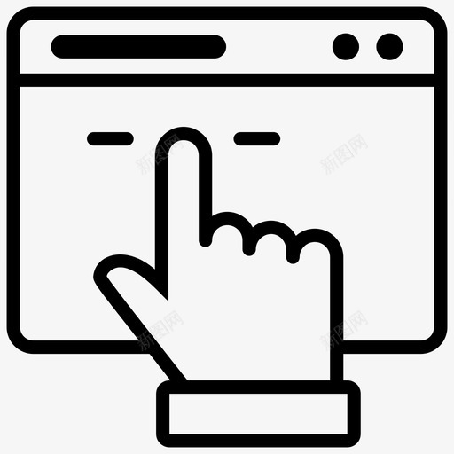 按点击付费互联网营销赚钱图标svg_新图网 https://ixintu.com 互联网 付费 优化 图标 在线 搜索引擎 点击 用户界面 线图 营销 赚钱