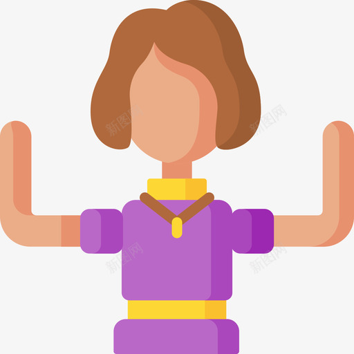 女人女权主义9平淡图标svg_新图网 https://ixintu.com 女人 女权主义 平淡