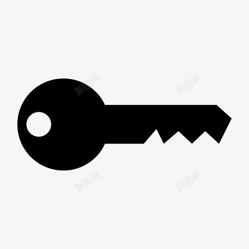 钥匙主钥匙密码图标svg_新图网 https://ixintu.com 主钥匙 安全 密码 钥匙