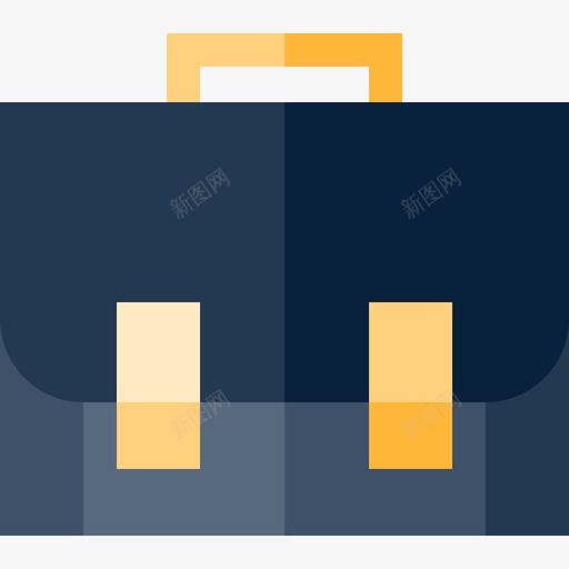 公文包人力资源62扁平图标svg_新图网 https://ixintu.com 人力资源 公文包 扁平