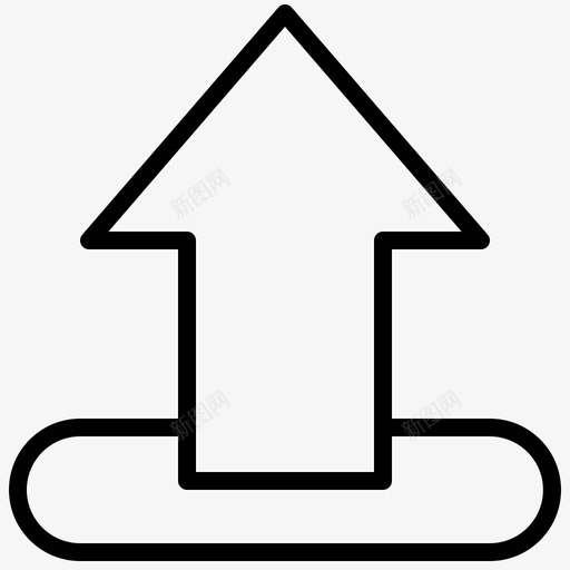 上载箭头ui图标svg_新图网 https://ixintu.com ui 上载 元素 箭头