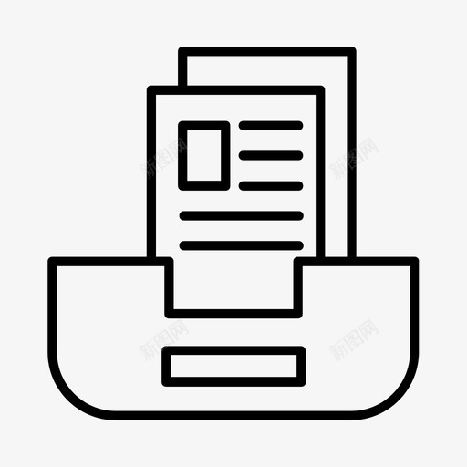 档案盒子商业图标svg_新图网 https://ixintu.com 商业 商业财务 文件 档案 盒子 财务