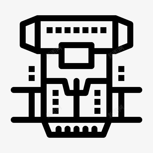 盒子腔室低温图标svg_新图网 https://ixintu.com 下一个 东西 低温 冷冻 大的 太空 探索 治疗 盒子 腔室 西线