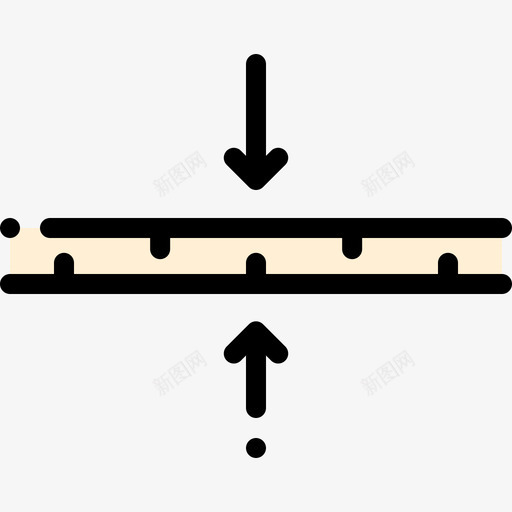 薄织物特征6线性颜色图标svg_新图网 https://ixintu.com 线性颜色 织物特征6 薄