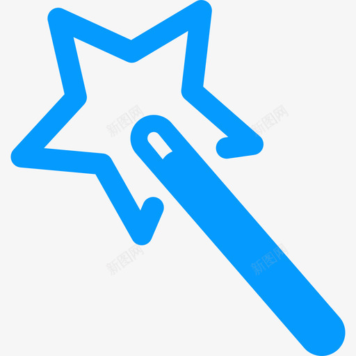 魔法棒svg_新图网 https://ixintu.com 魔法棒