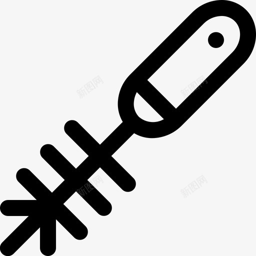 马桶刷浴室干净图标svg_新图网 https://ixintu.com 干净 整理 浴室 脏 马桶刷