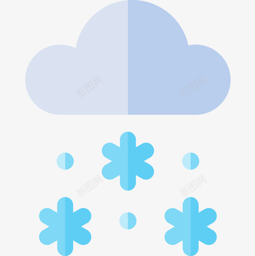 雪174号天气平坦图标svg_新图网 https://ixintu.com 174号 天气 平坦