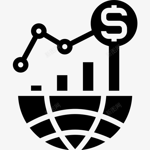 全球商业动机3字形图标svg_新图网 https://ixintu.com 全球 动机 商业 字形