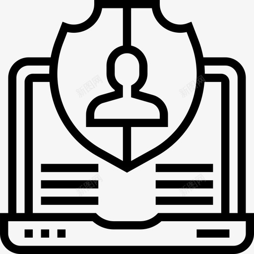 隐私机密信息3线性图标svg_新图网 https://ixintu.com 信息 机密 线性 隐私