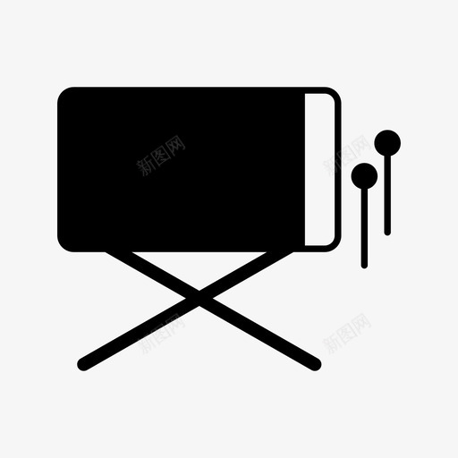 鼓开斋节伊斯兰图标svg_新图网 https://ixintu.com 伊斯兰 开斋节 斋月 礼拜