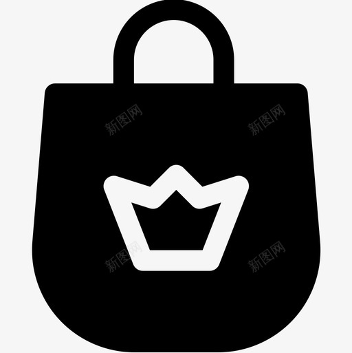 礼品袋冬季66装满图标svg_新图网 https://ixintu.com 冬季 礼品袋 装满