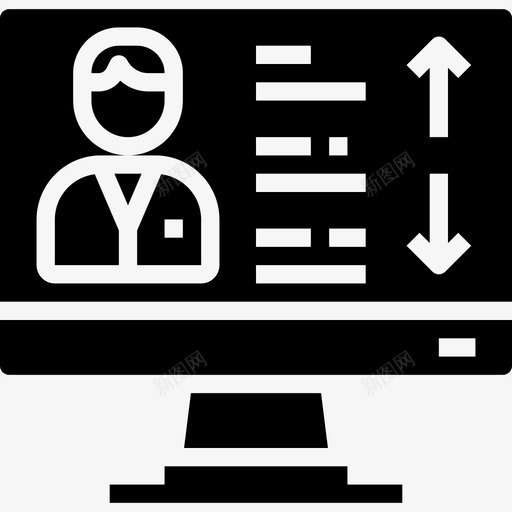 个人资料业务257填写图标svg_新图网 https://ixintu.com 业务257 个人资料 填写