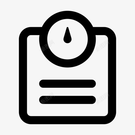 秤身体健身图标svg_新图网 https://ixintu.com 体重 健身 减肥 图标 填充 跳跃 身体