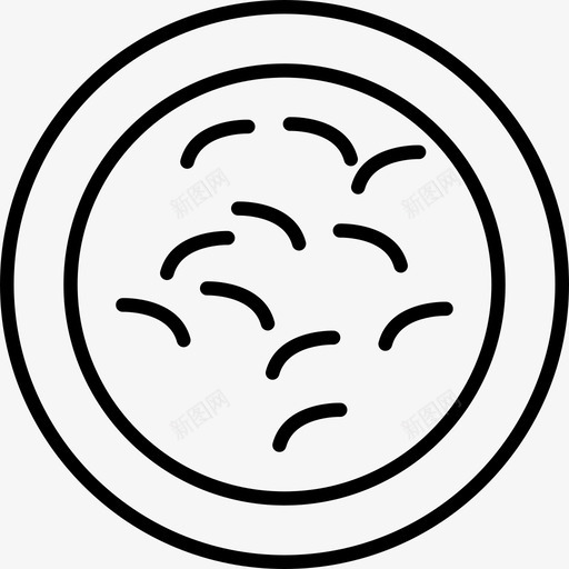 细菌感染培养皿图标svg_新图网 https://ixintu.com 培养皿 感染 细胞培养皿 细菌