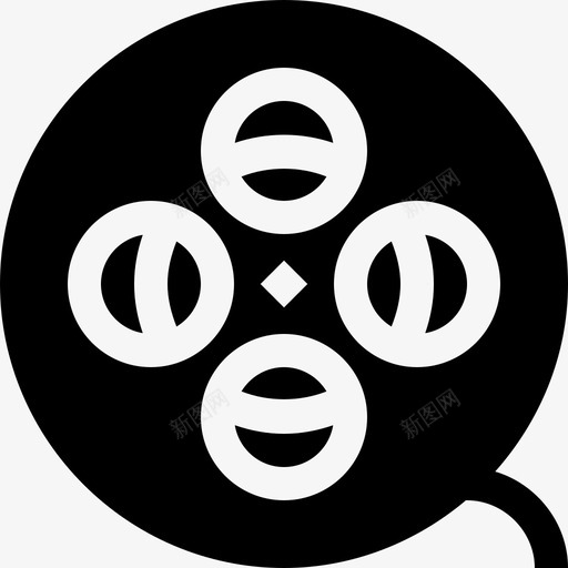 电影胶片卷电影院36已填充图标svg_新图网 https://ixintu.com 填充 电影 电影院 胶片