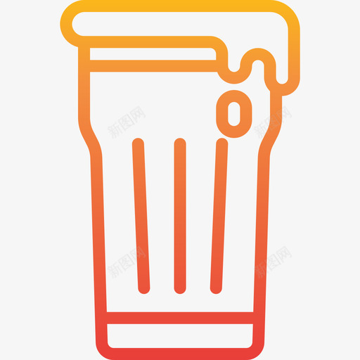啤酒酒精饮料5梯度图标svg_新图网 https://ixintu.com 啤酒 梯度 酒精饮料5