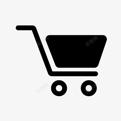 购物车商业网上商店图标svg_新图网 https://ixintu.com 商业 网上商店 购物商店 购物车 超市