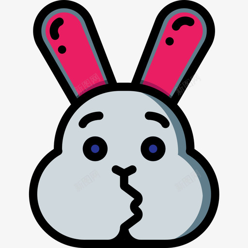 兔子兔子化身5线性颜色图标svg_新图网 https://ixintu.com 兔子 兔子化身5 线性颜色