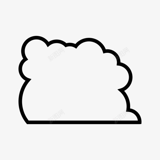 云气候数据库图标svg_新图网 https://ixintu.com 云 云线 天气 天空 数据库 气候
