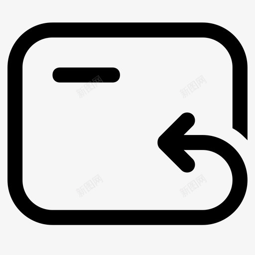 refundsvg_新图网 https://ixintu.com refund 线性