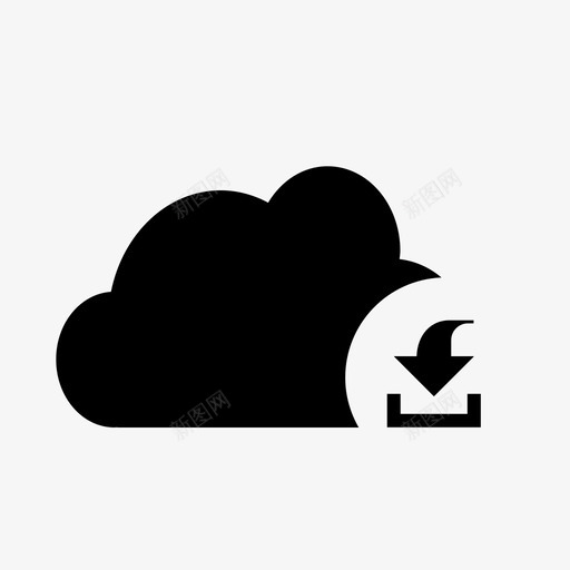 13_014_cloud-importsvg_新图网 https://ixintu.com 13_014_cloud-import