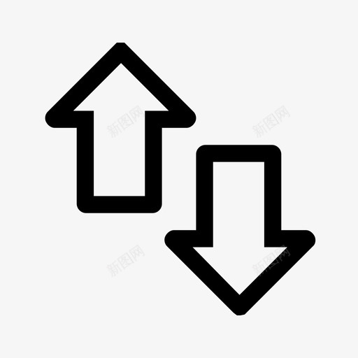 货币兑换现金上下箭头图标svg_新图网 https://ixintu.com 上下箭头 卑微的金融业务 现金 货币兑换