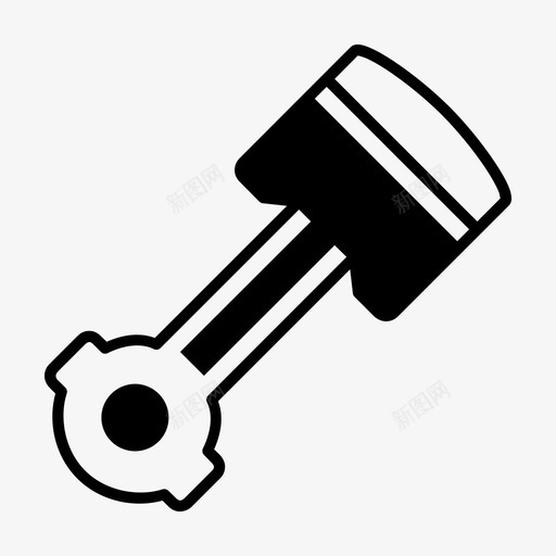 活塞汽车发动机图标svg_新图网 https://ixintu.com 发动机 汽车 活塞 车辆 零件