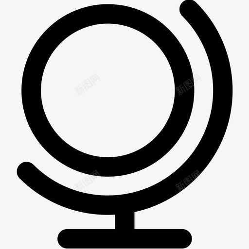 球形位置68直线图标svg_新图网 https://ixintu.com 位置 球形 直线