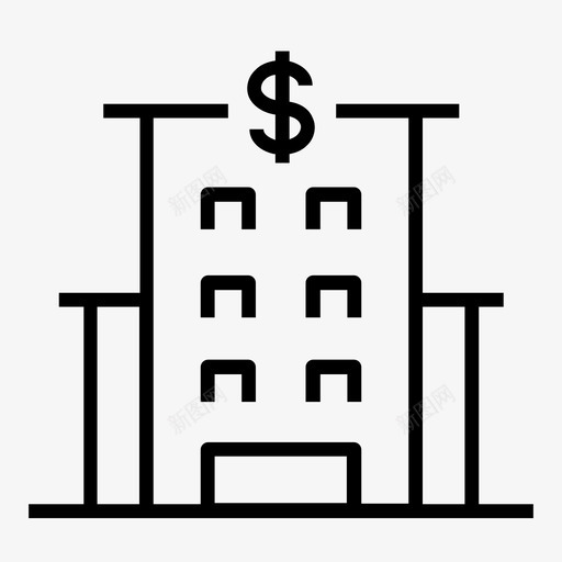 银行财务转账图标svg_新图网 https://ixintu.com 财务 财务行图标集1 转账 银行