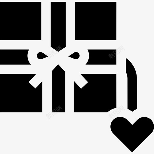 礼物爱78充满图标svg_新图网 https://ixintu.com 充满 爱78 礼物