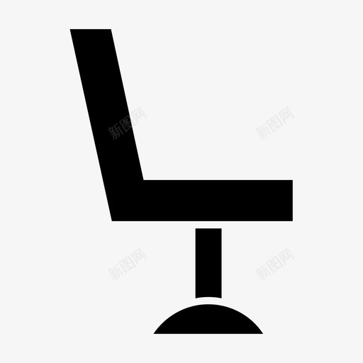 椅子等候椅木椅图标svg_新图网 https://ixintu.com 木椅 椅子 等候椅