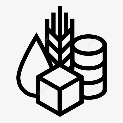 商品经济金融图标svg_新图网 https://ixintu.com 商品 经济 经济金融 资源 金融