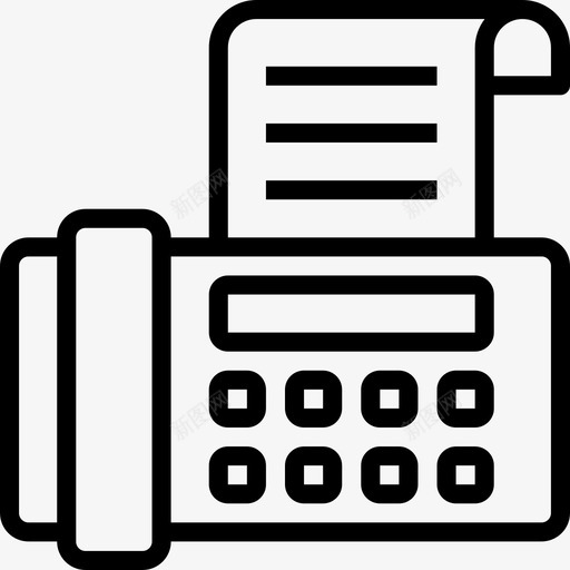 传真办公文具11直拨图标svg_新图网 https://ixintu.com 传真 办公文具11 直拨