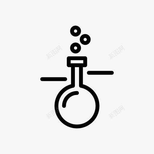 化学佛罗伦萨烧瓶实验室图标svg_新图网 https://ixintu.com 佛罗伦萨 化学 实验室 烧瓶 研究 科学