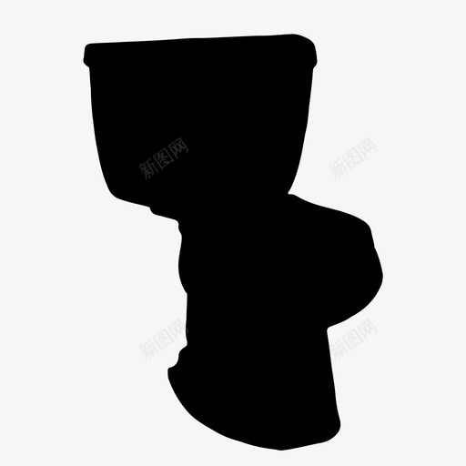 厕所椅子图标svg_新图网 https://ixintu.com 厕所 椅子