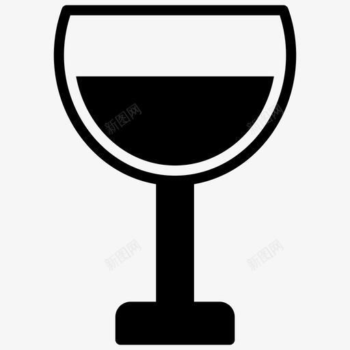 葡萄酒酒精饮料香槟图标svg_新图网 https://ixintu.com 图标 葡萄酒 酒杯 酒精 雕文 食品 饮料 香槟