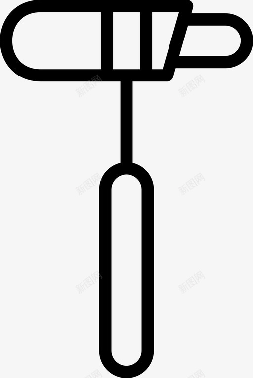 锤子建筑劳工图标svg_新图网 https://ixintu.com 劳工 医疗 建筑 锤子