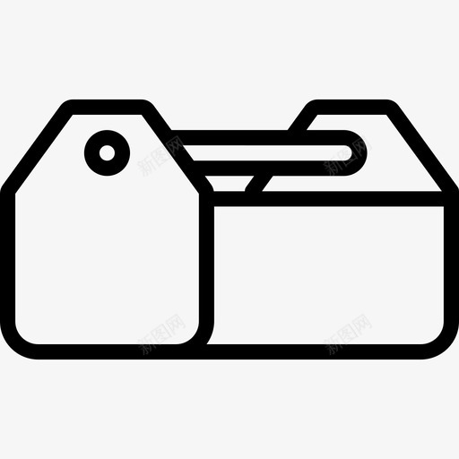 工具箱结构3线性图标svg_新图网 https://ixintu.com 工具箱 线性 结构