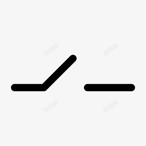 开关按钮电路图标svg_新图网 https://ixintu.com 圆盖 开关 按钮 电路 直线