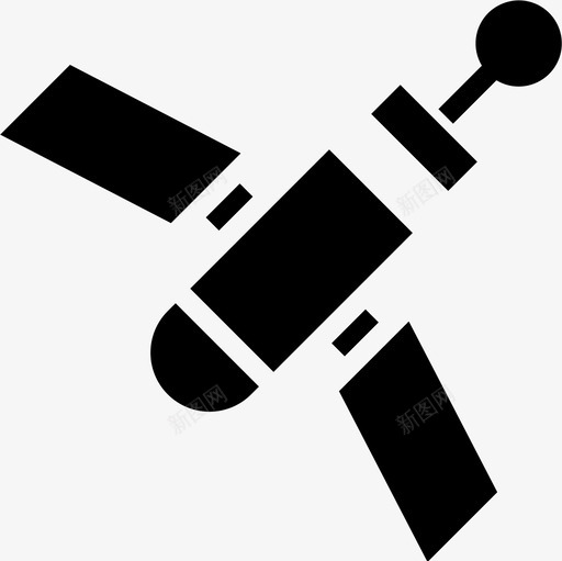 卫星新闻36固体图标svg_新图网 https://ixintu.com 卫星 固体 新闻