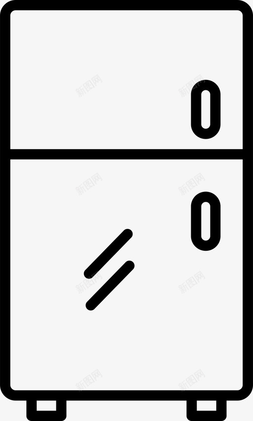 冰箱电子产品图标svg_新图网 https://ixintu.com 冰箱 电子产品